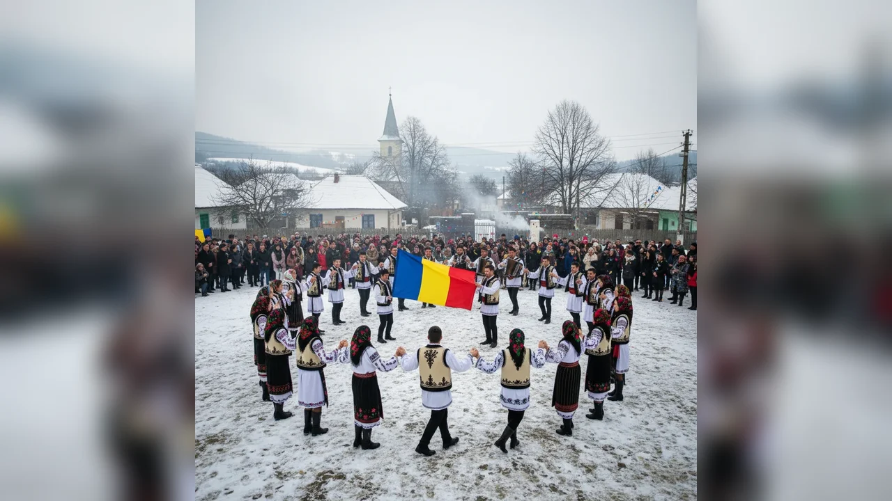 1 Decembrie, celebrat tradițional în comuna Dochia