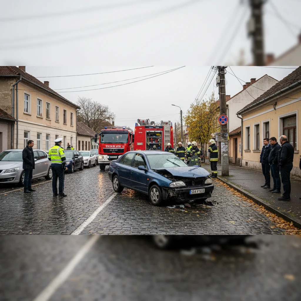 Accident rutier raportat la Târgu Neamț, menționat de presa locală din Piatra Neamț