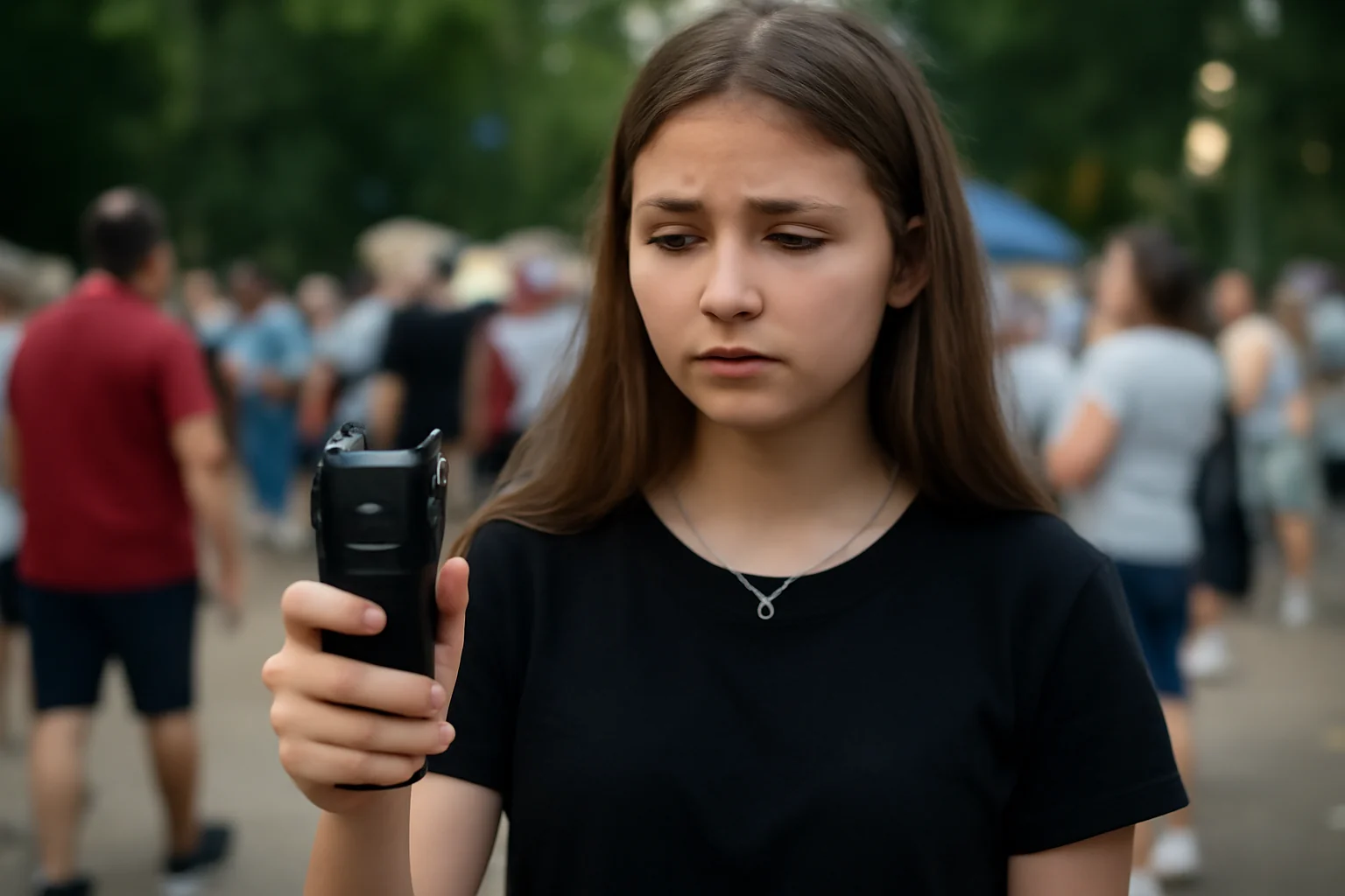 Adolescentă cu electroșocuri prinsă la Zilele Orașului Roman