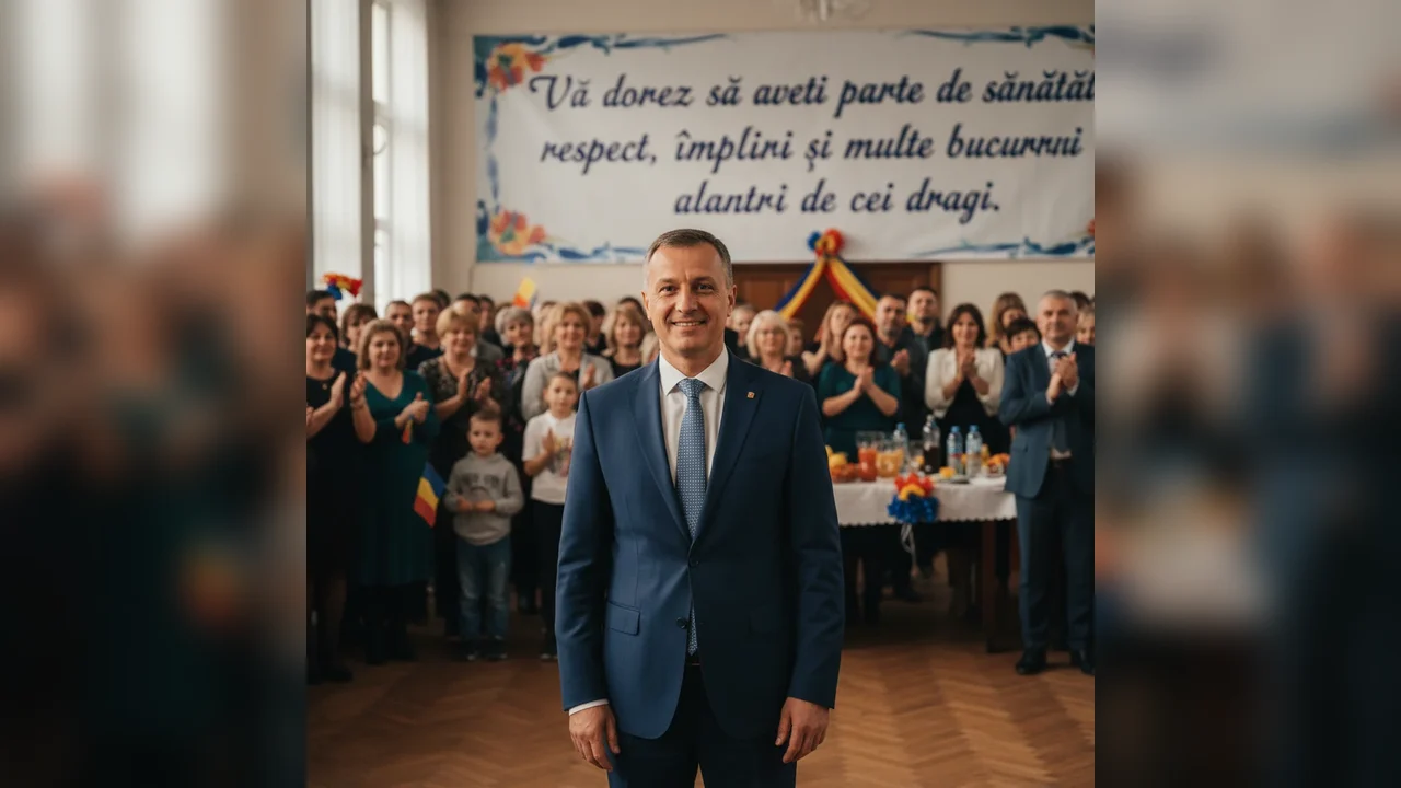Adrian Ciobanu urează sănătate, respect și fericire alături de familie și prieteni
