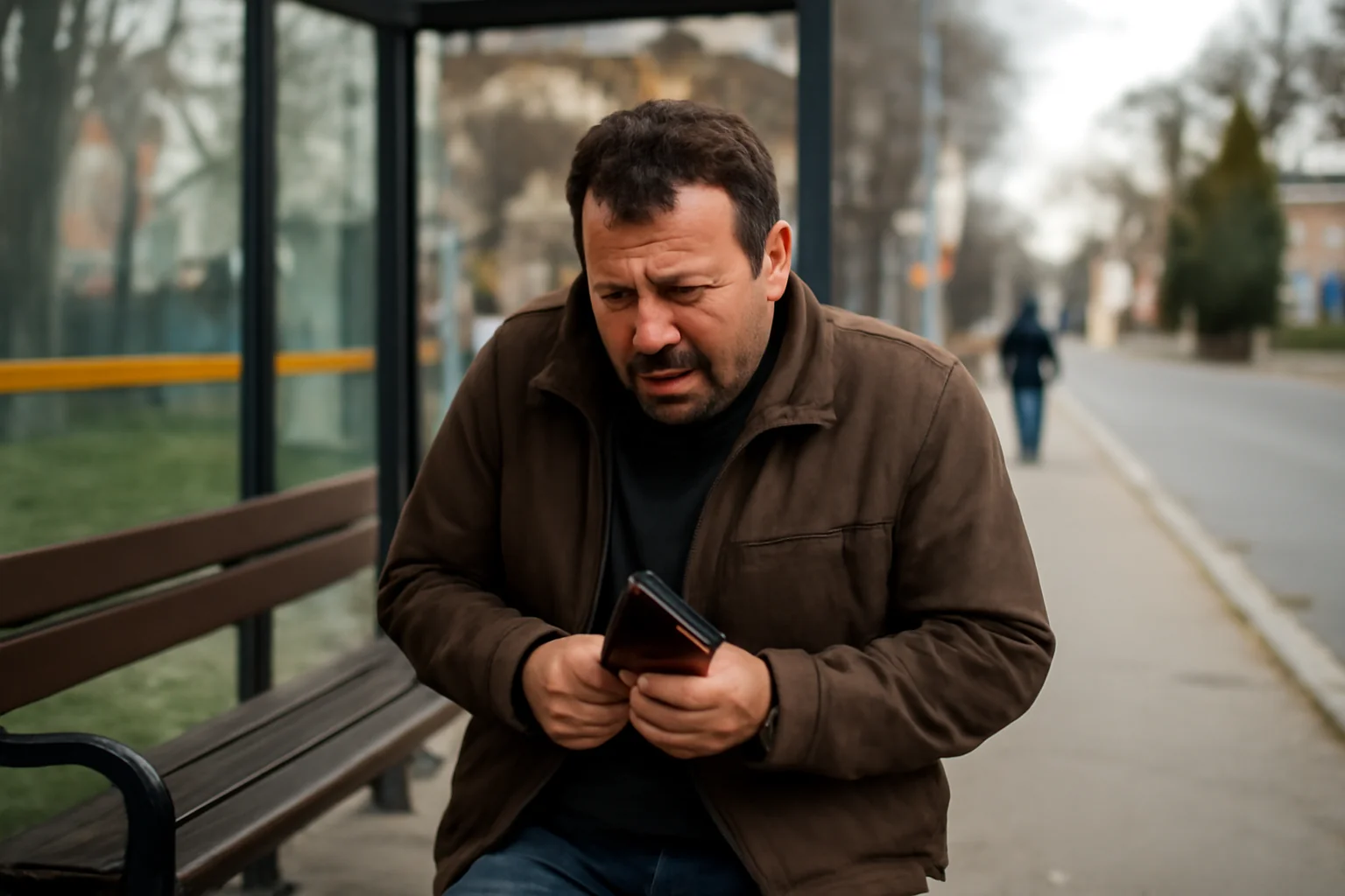 Agresiune și jaf asupra unui bărbat într-o stație de autobuz din Piatra Neamț