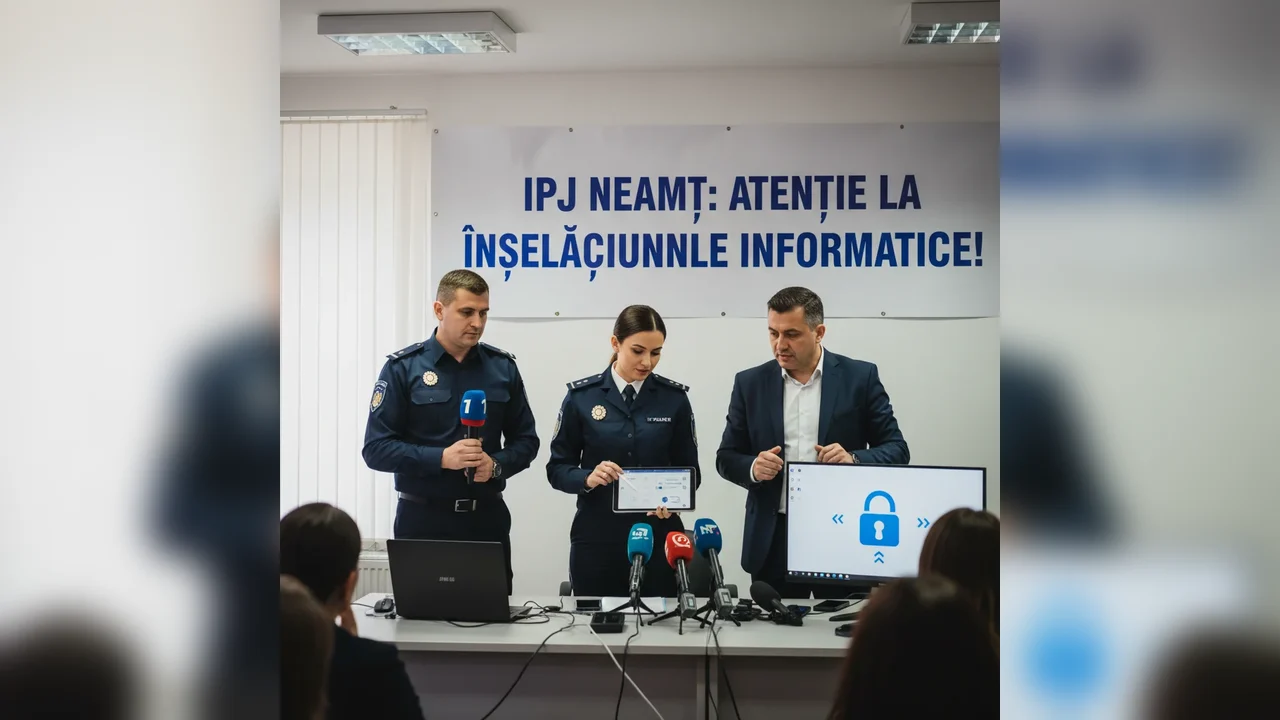 Alertă privind înșelătoriile informatice în județ
