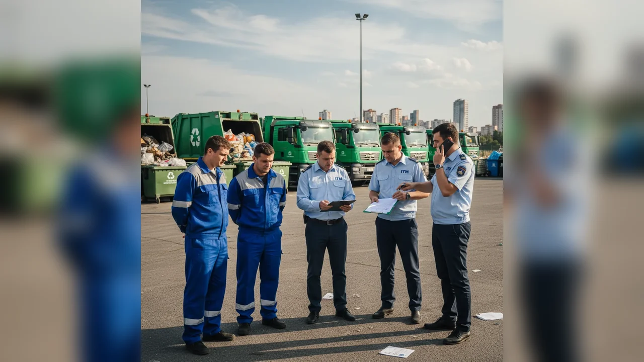 Amenzi de 30.000 de lei aplicate firmelor din deșeuri Neamț