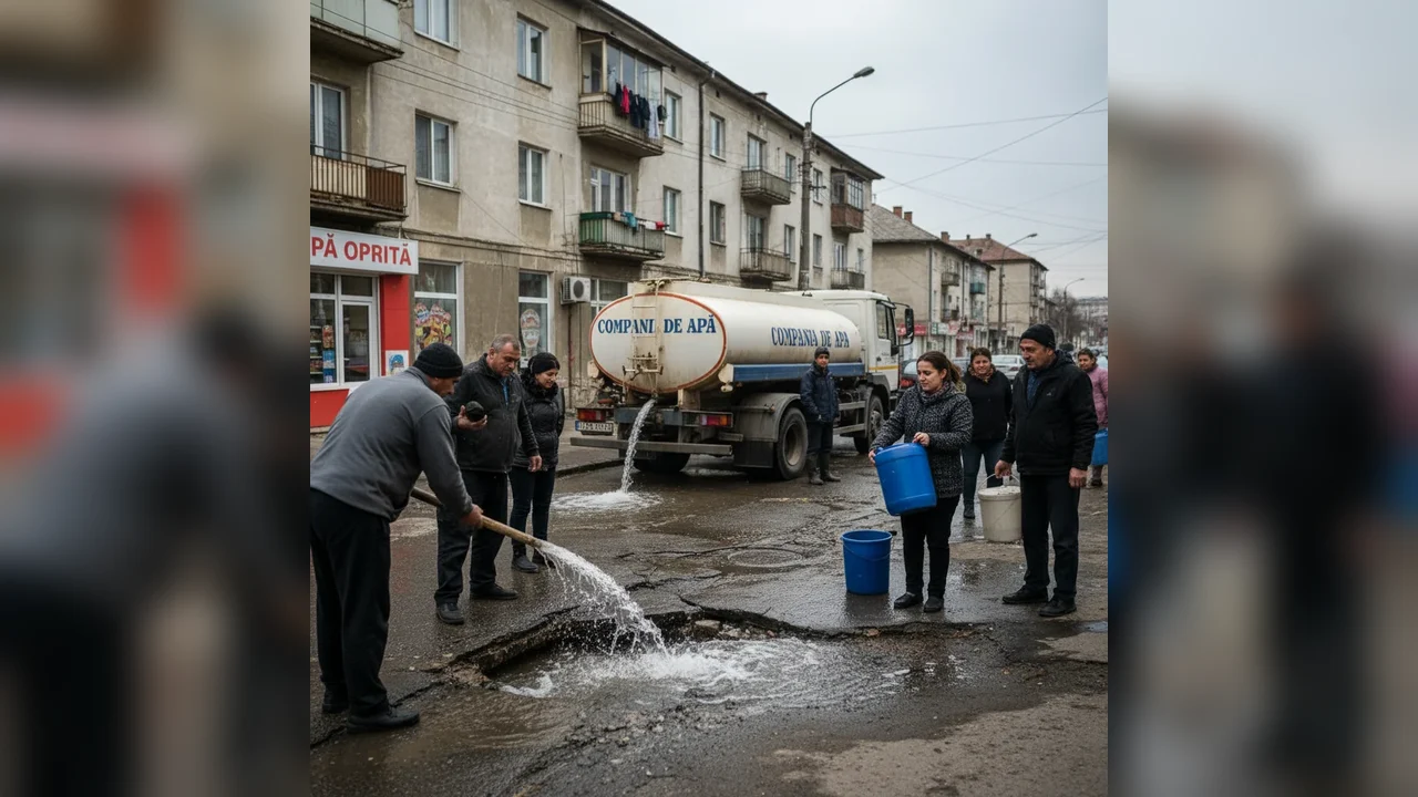 apă oprită în Piatra-Neamț, Gârcina, Girov și Dochia