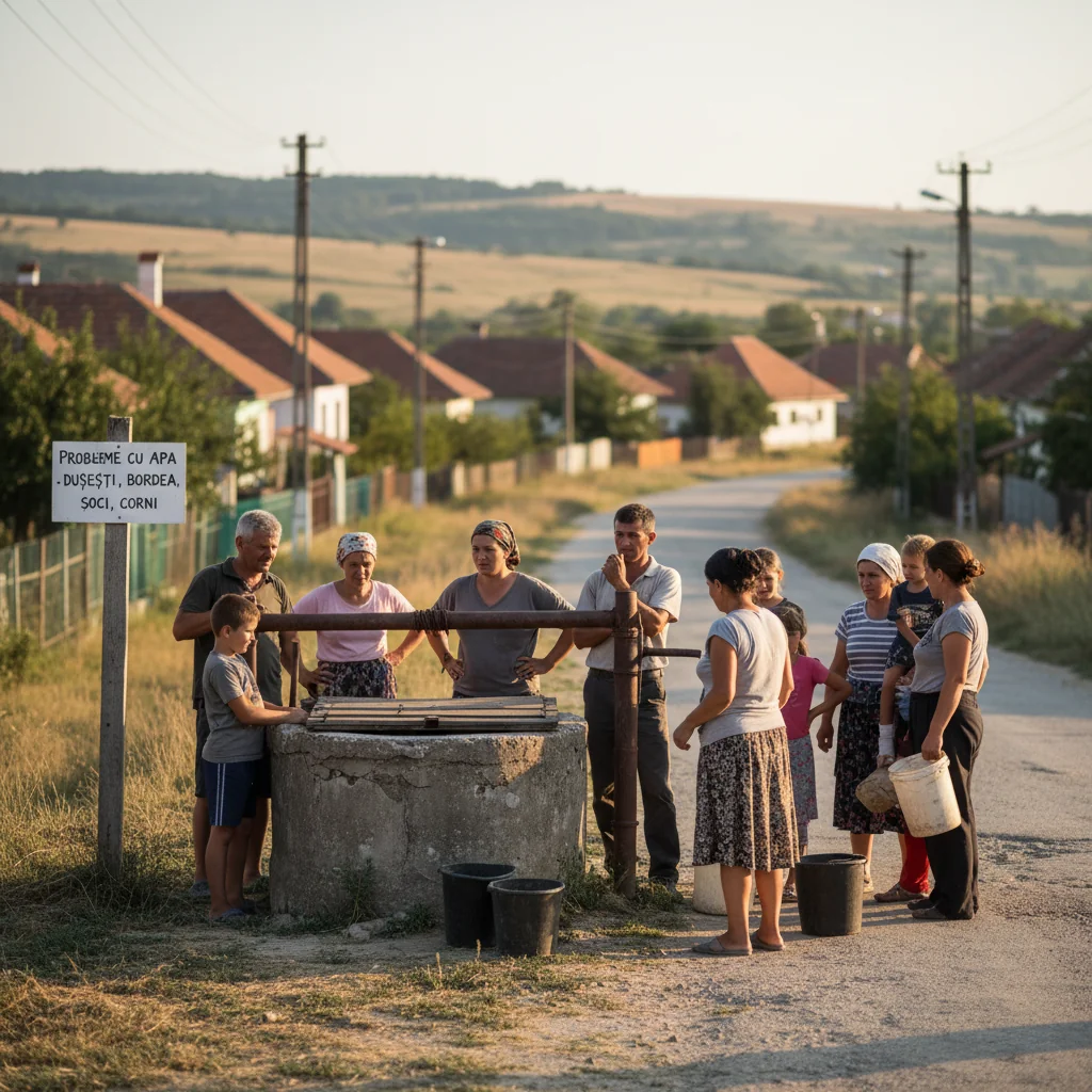 Avarii la alimentarea cu apă în satele Duşeşti, Bordea, Soci și Corni