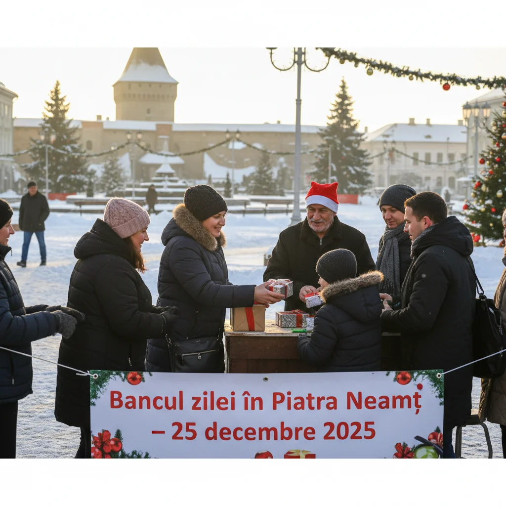 Bancul zilei în Piatra Neamț – 25 decembrie 2025