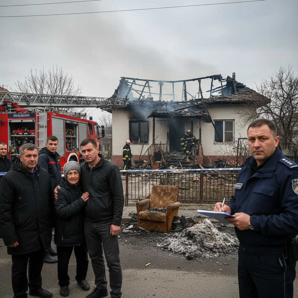 Bărbat de 69 de ani din Roman decedat într-un incendiu de locuință provocat de o țigară aprinsă la Piatra Neamț