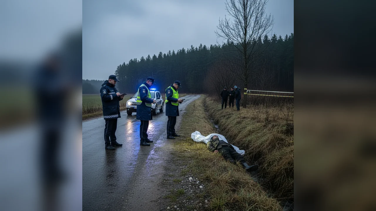 Bărbat decedat pe un drum din Neamț, anchetă în desfășurare