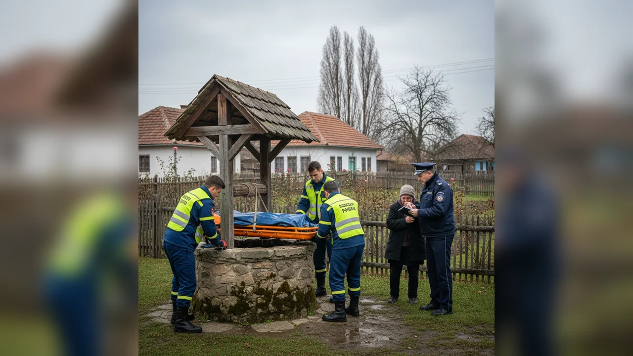 Bărbat descoperit mort într-o fântână din Neamț