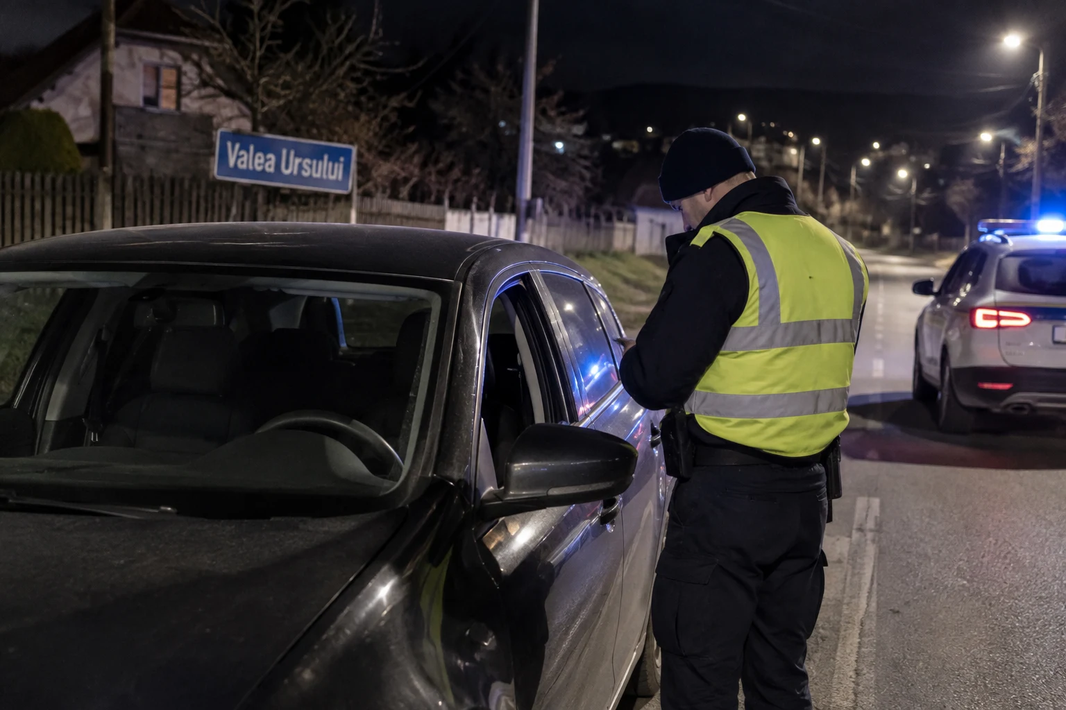 Borlești, DJ 156A: femeie de 34 de ani, 1,07 mg/l alcool