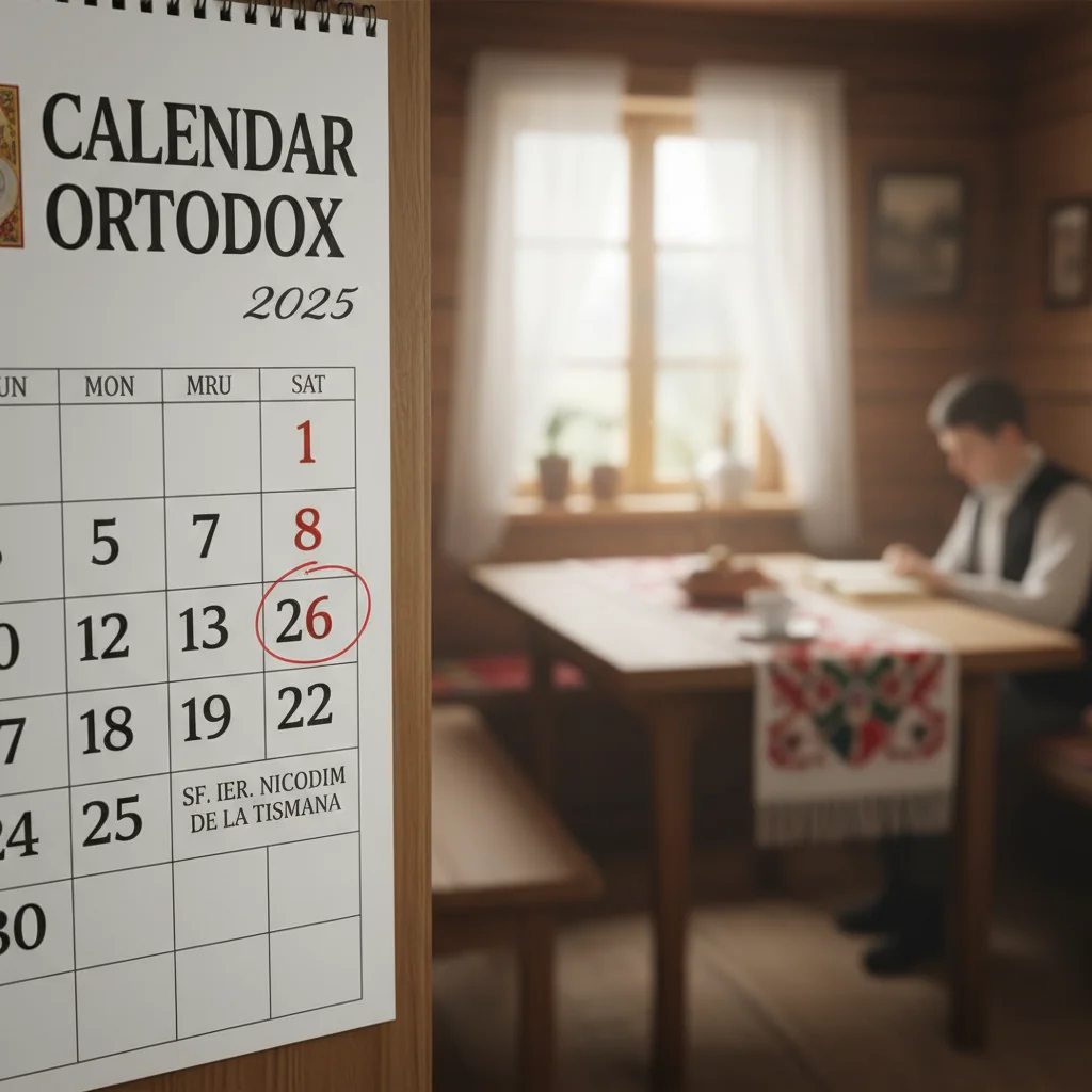 Calendar ortodox – 2025-12-26
