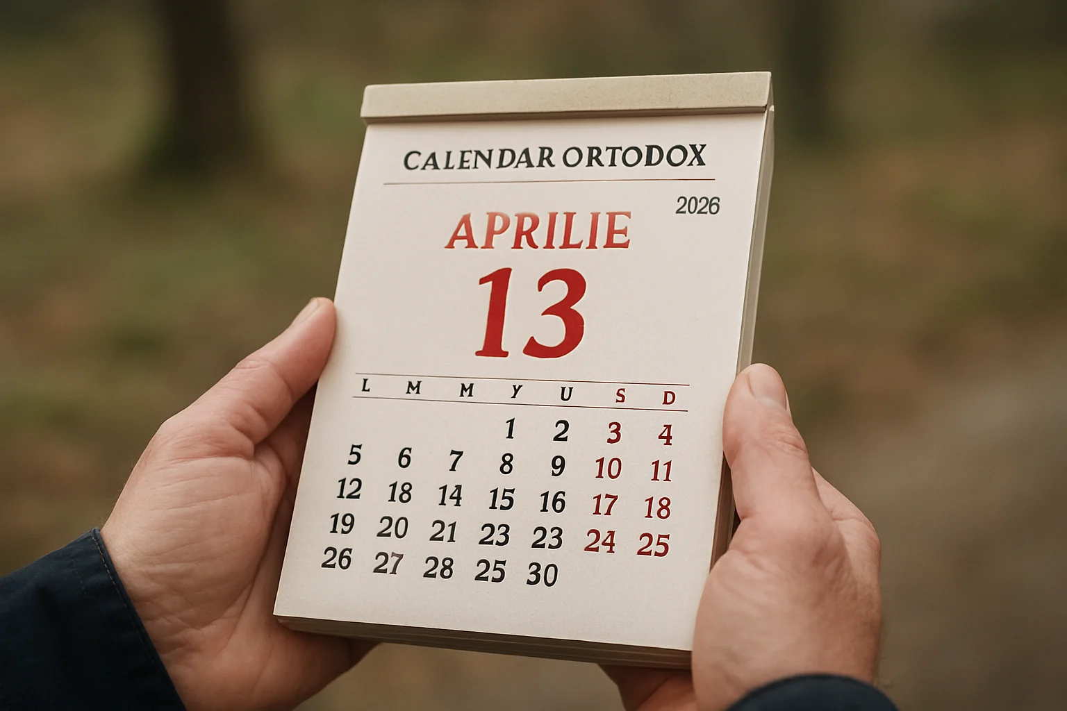 Calendar ortodox – 2026-04-13