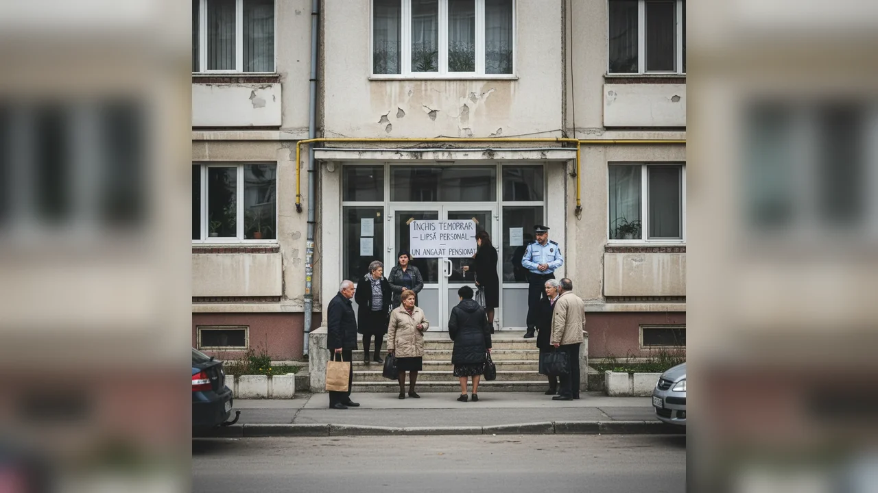 Casa de Pensii din Roman, blocată după plecarea unui angajat