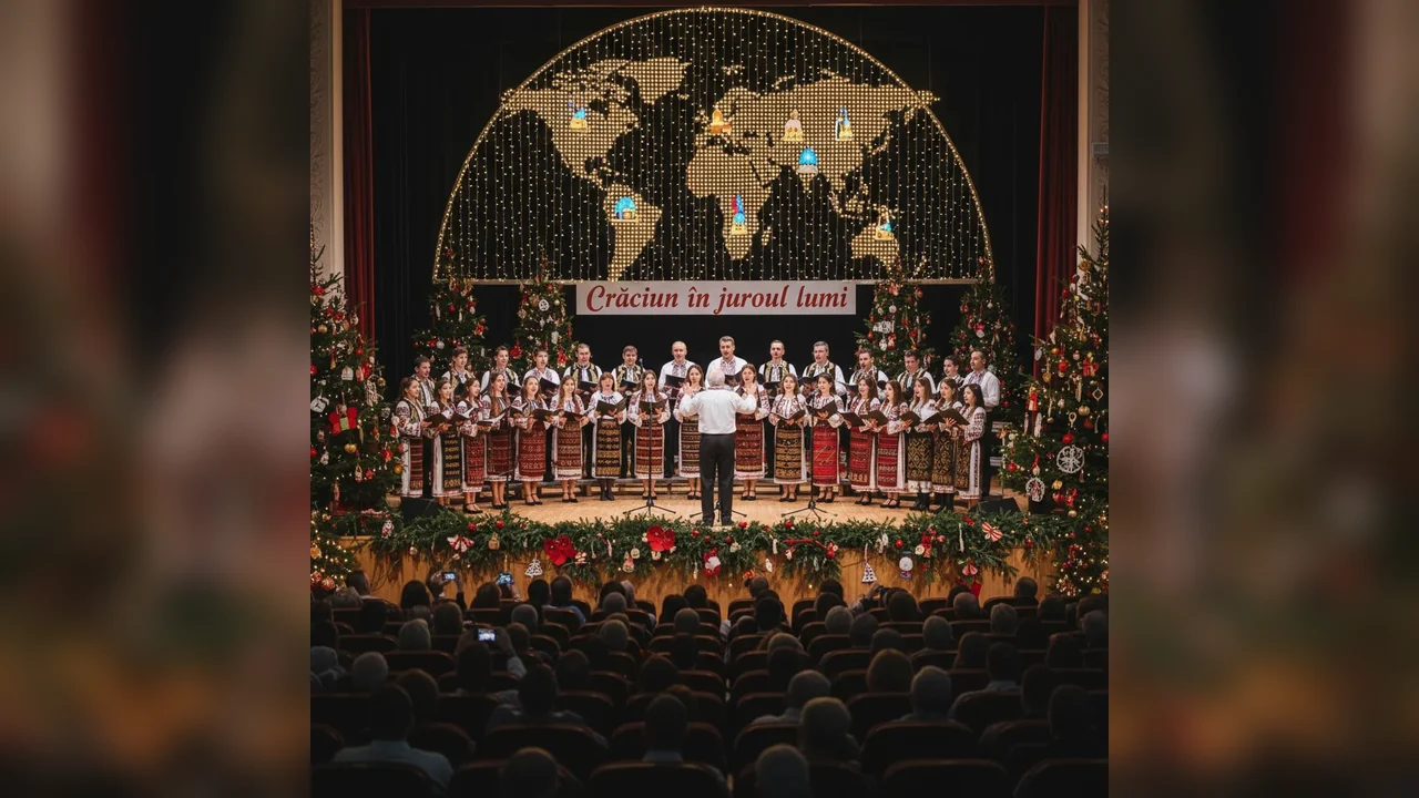 Christmas around the World – Concertul Coralei Ciprian Porumbescu la Piatra-Neamț