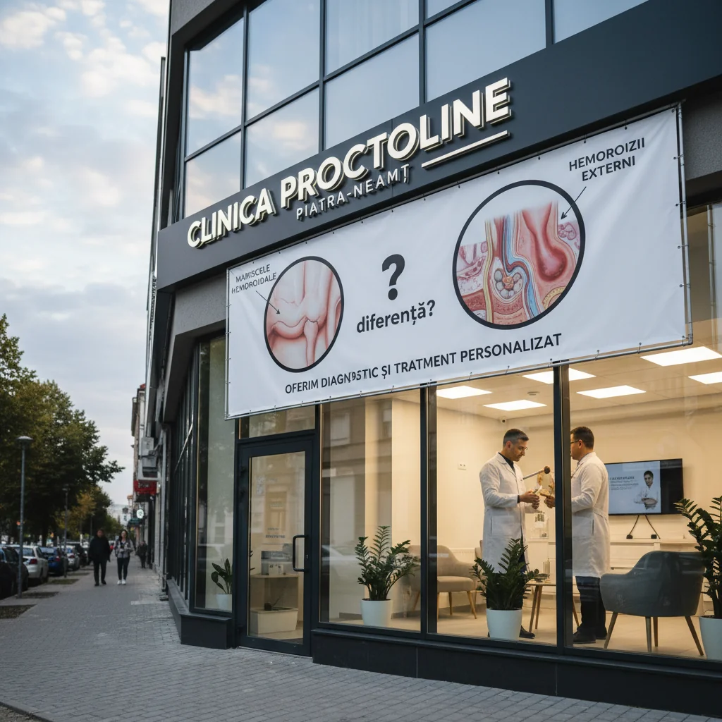 Clinica Proctoline Piatra-Neamț explică pe înțelesul tuturor ce deosebește mariscele perianale de hemoroizii externi