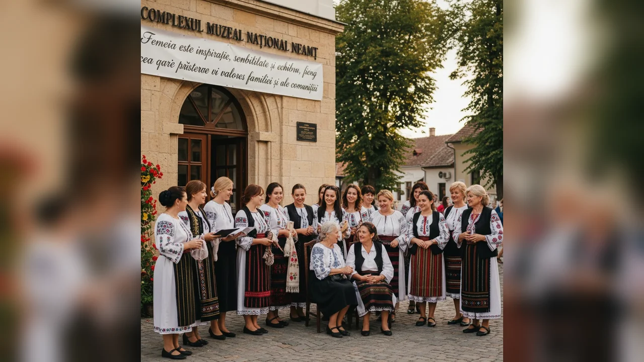 Complexul Muzeal Național Neamț subliniază rolul femeii ca pilon al inspirației, echilibrului și păstrătoare a tradițiilor familiei și comunității