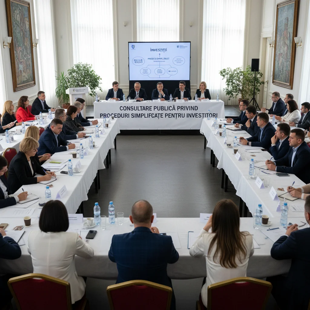 Consultare publică la Piatra Neamț pentru proceduri mai simple destinate investitorilor