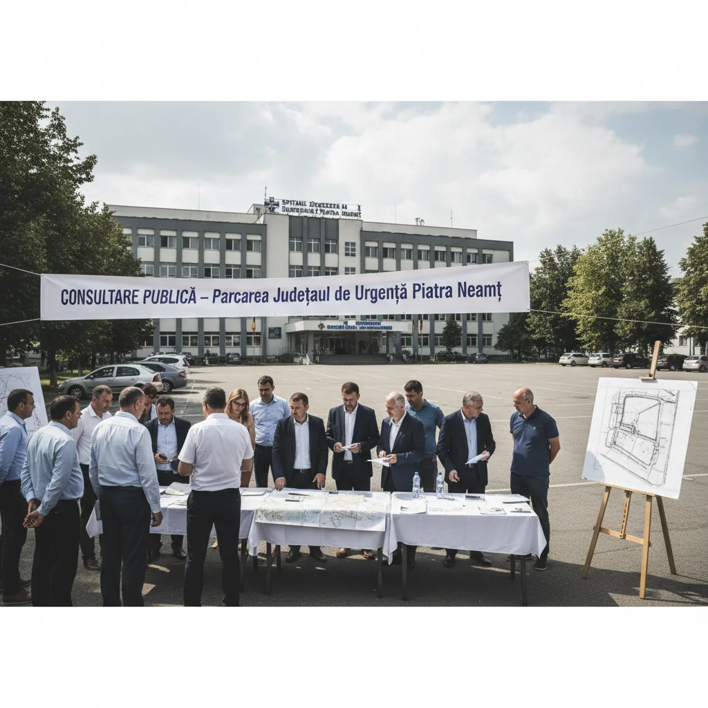 Consultare Publică privind Parcarea Spitalului Județean de Urgență Piatra Neamț
