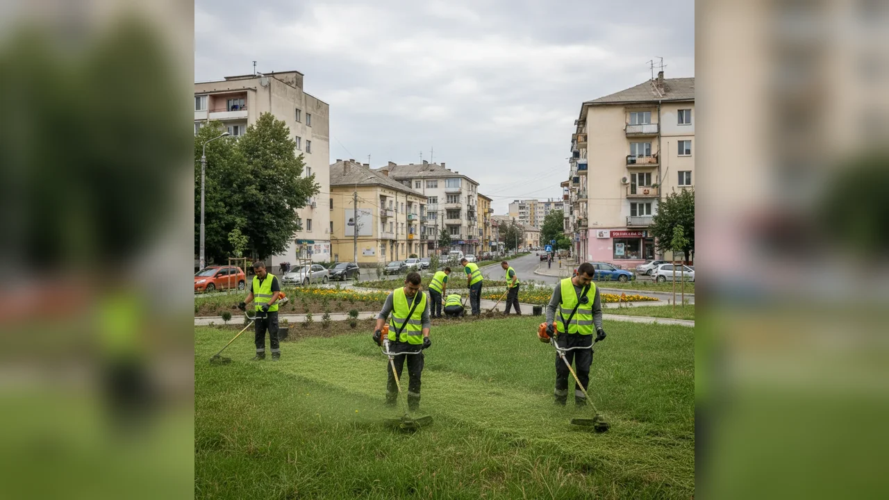 Cosiri și plantări în cartierele Dărmănești și Precista