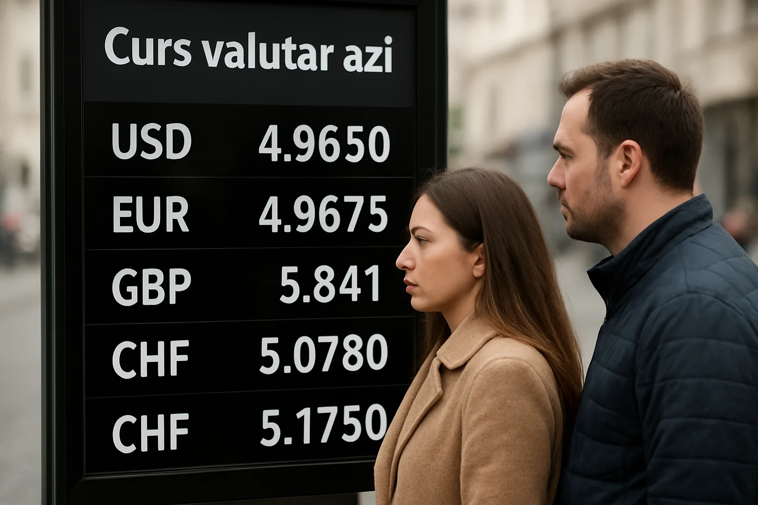 Curs valutar azi (BNR) – 2026-03-16