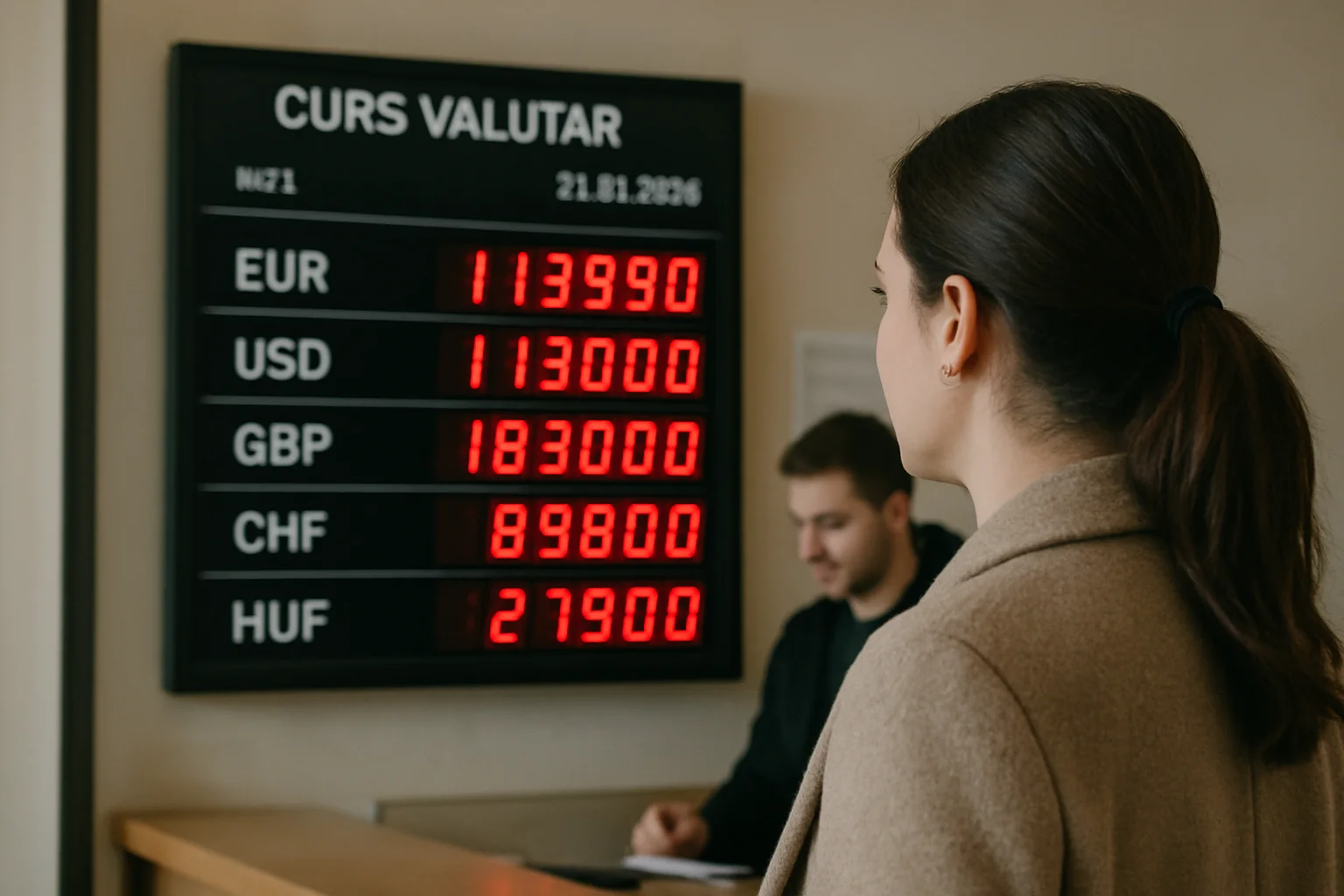 Curs valutar azi (BNR) – 2026-03-27