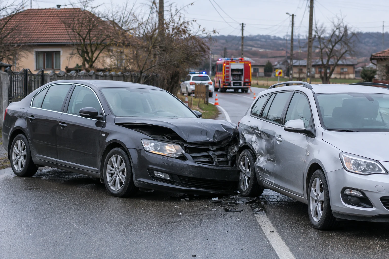 Davideni: minoră de 10 ani rănită după acroșaj pe DJ 155I