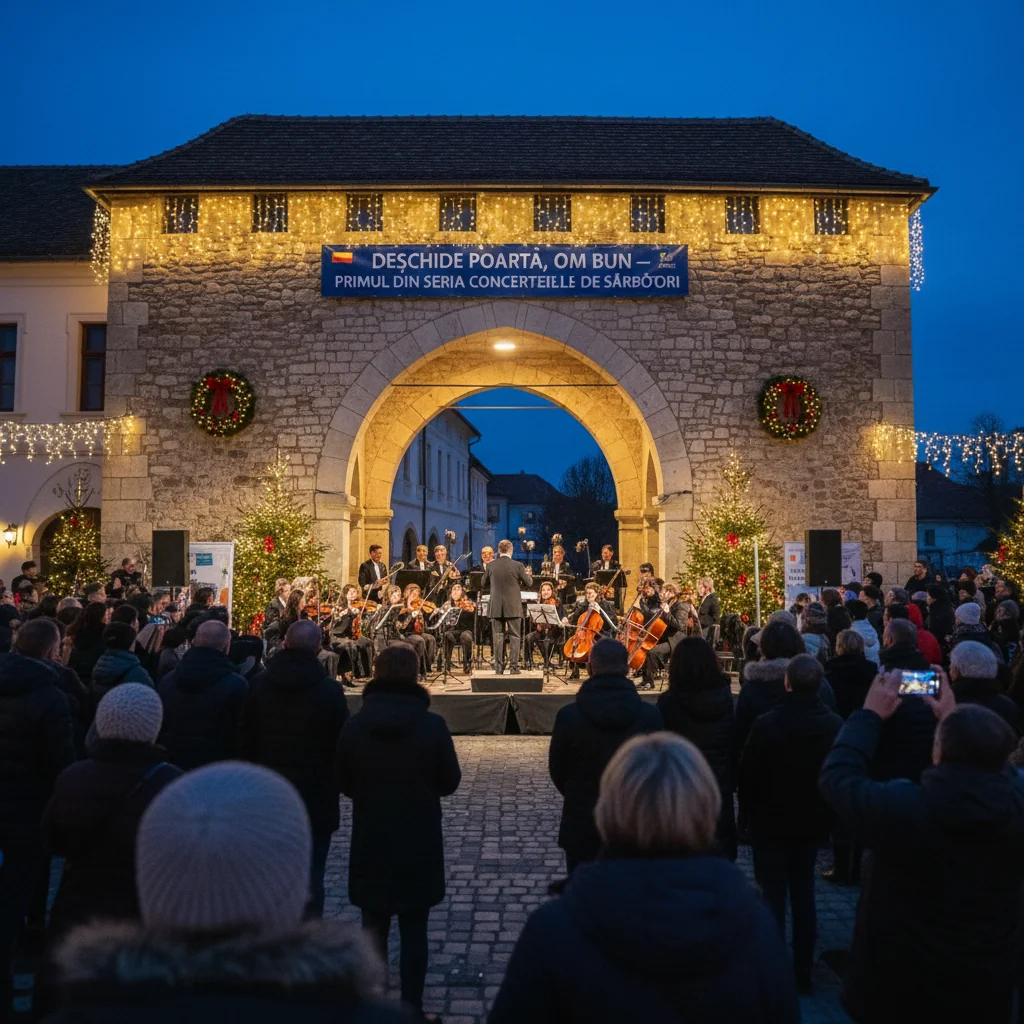 Deschide Poarta, Om Bun – Primul Concert din Seria Evenimentelor de Sărbători la Carmen Saeculare