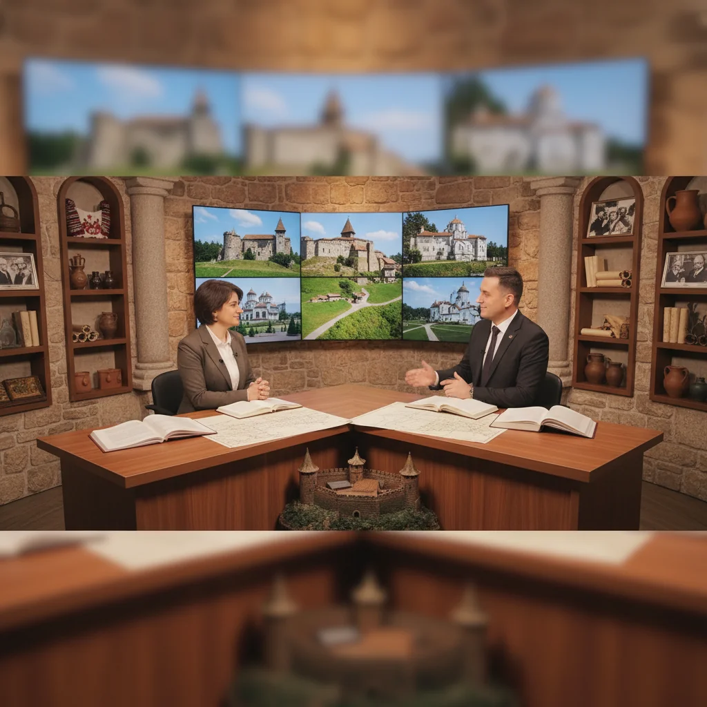Dialog despre istoria și muzeele din Neamț, într-o emisiune locală la Piatra Neamț