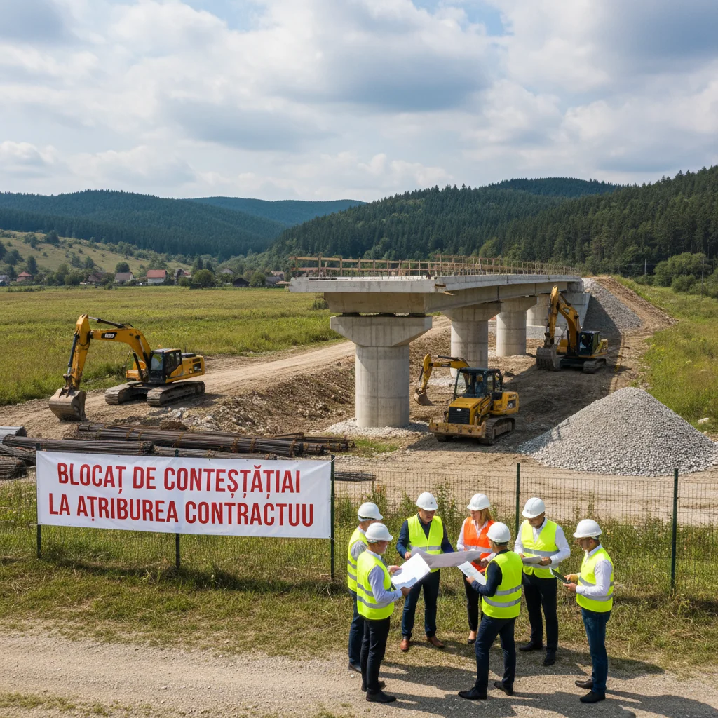 Drumul expres Piatra-Neamț – Bacău, blocat de contestații la atribuirea contractului