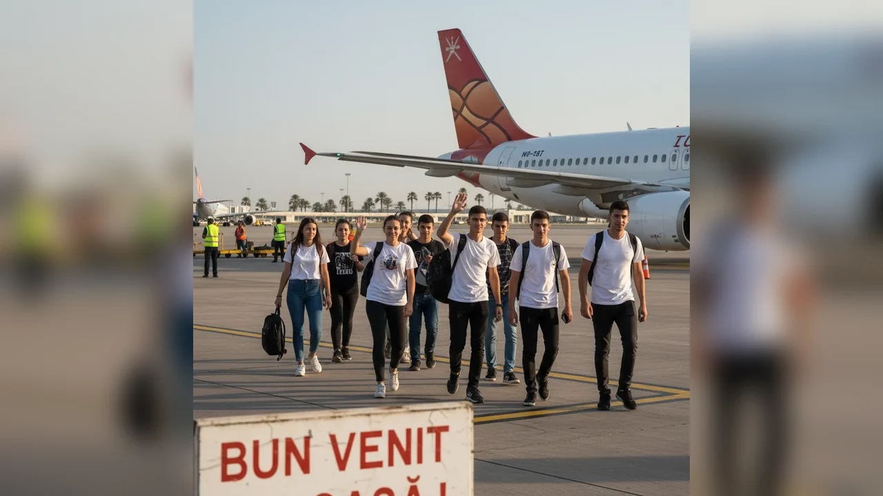 Elevi din Piatra-Neamț se întorc în România din Oman, anunță autoritățile