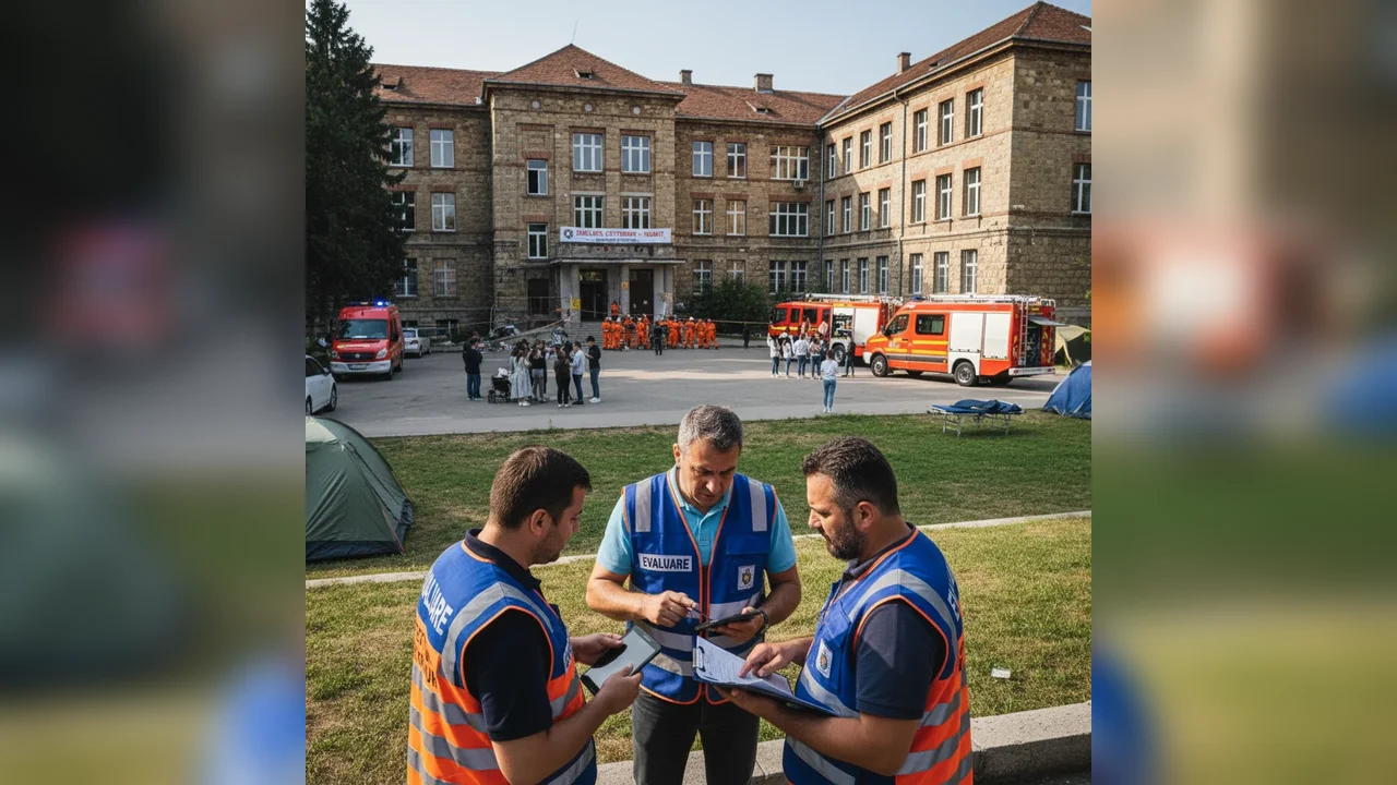 Exercițiu de simulare cutremur evaluat în Piatra Neamț pe 4 martie 2026