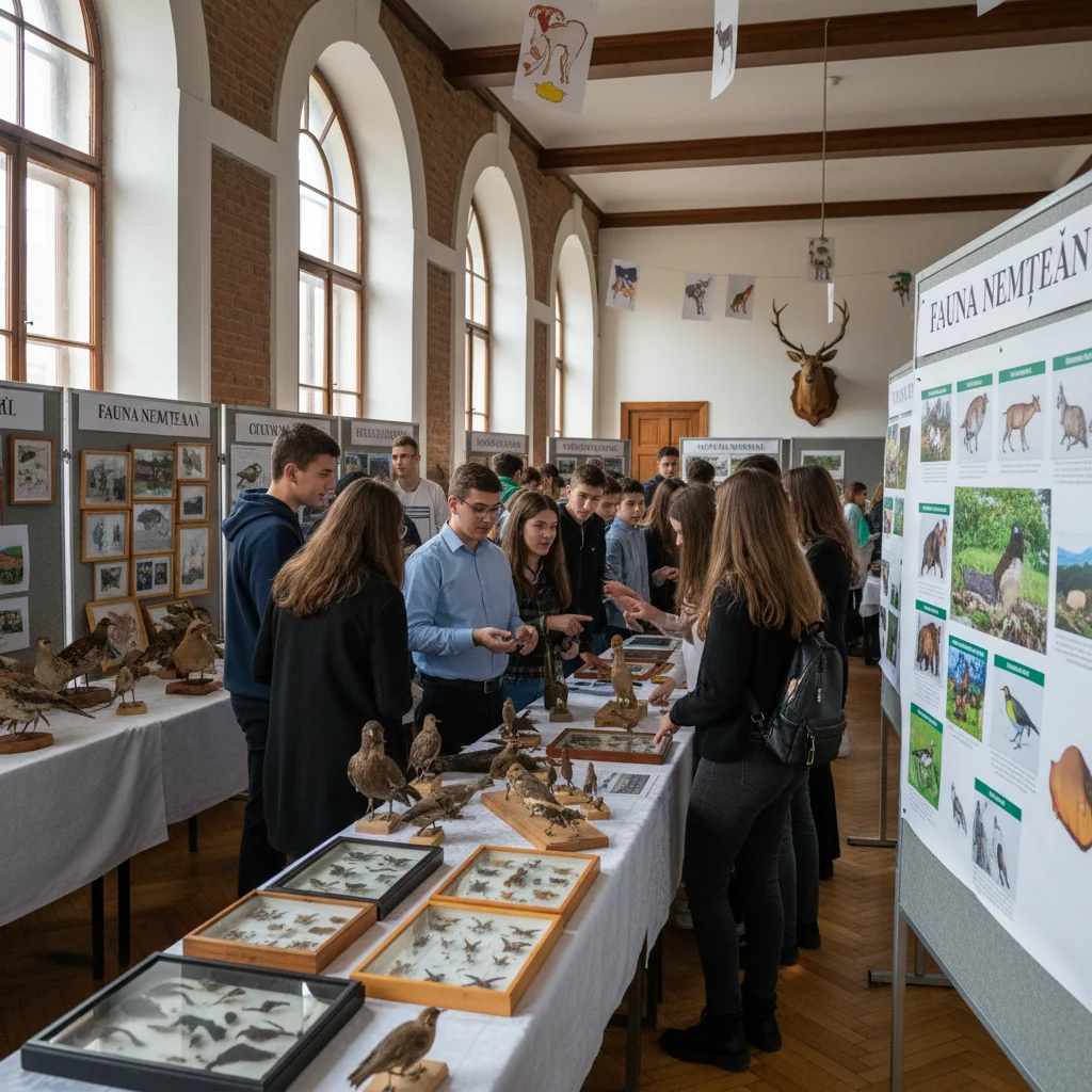 Expoziția „Fauna Nemțeană” revine în județ: eveniment anunțat la Piatra Neamț pentru Târgu Neamț
