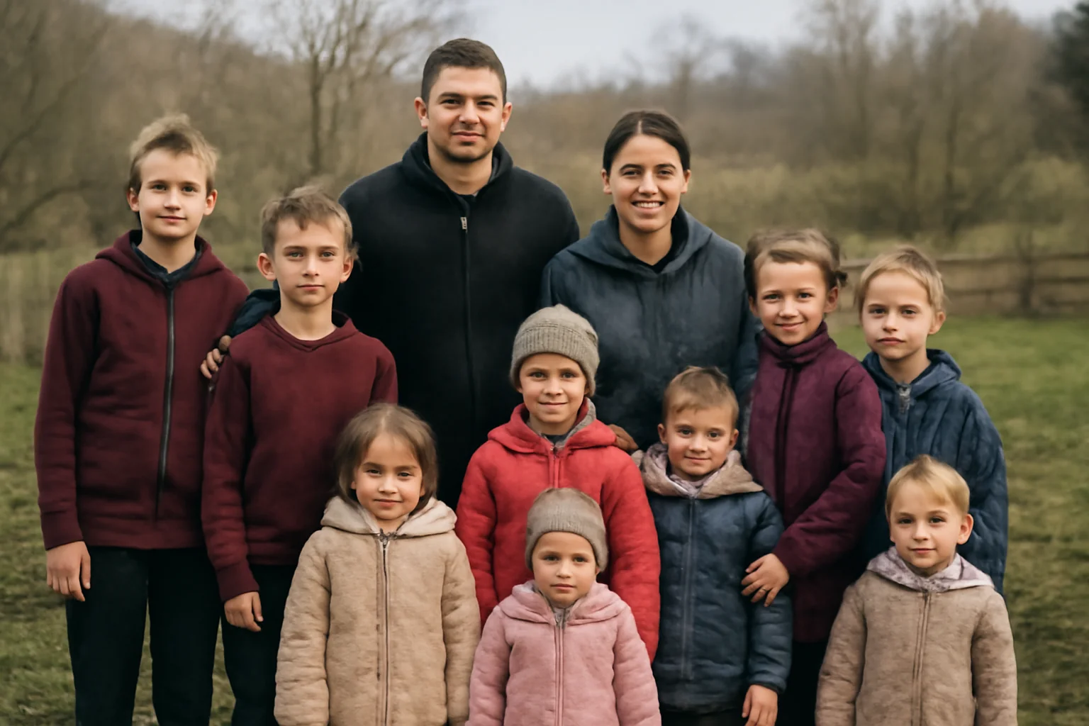 Familie cu zece copii din Ruseni, Piatra Neamț, își finalizează casa cu ajutorul comunității