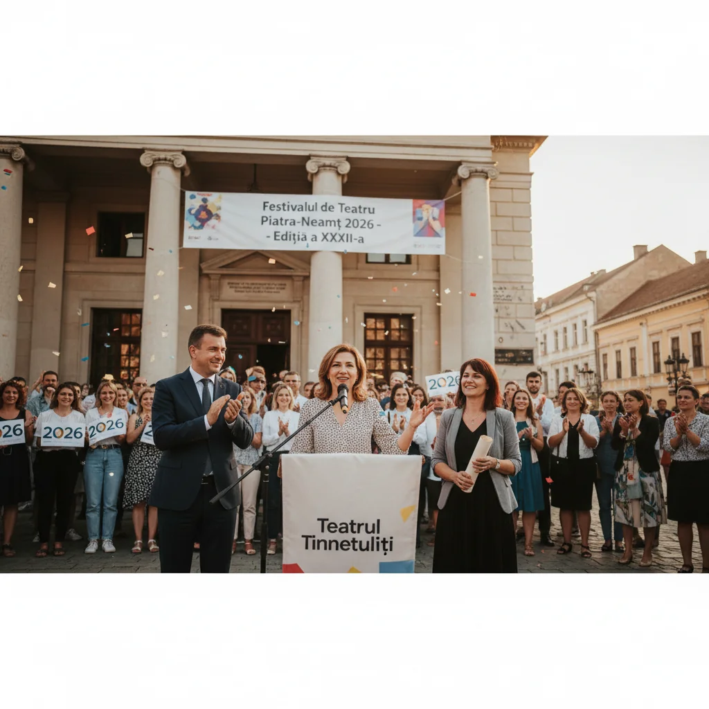 Festivalul de Teatru Piatra-Neamț 2026, anunțat oficial de Teatrul Tineretului