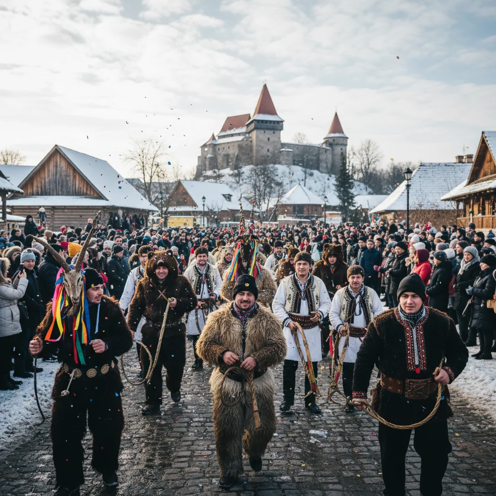 Festivalul Obiceiurilor și Tradițiilor de Anul Nou 2026 aduce la Târgu-Neamț grupuri din Neamț și din alte județe