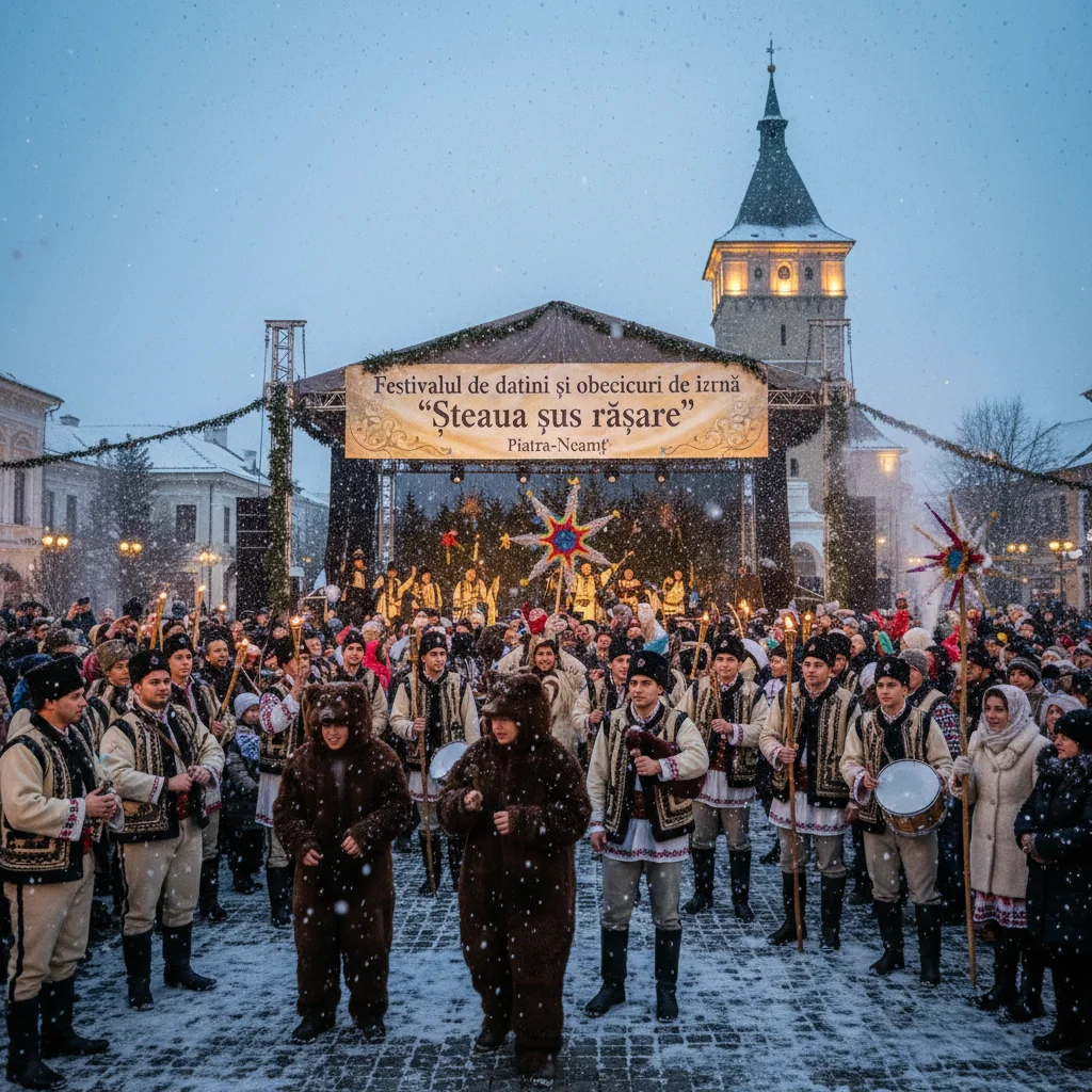 Festivalul „Steaua sus răsare” revine la Piatra-Neamț pe 28 decembrie 2025
