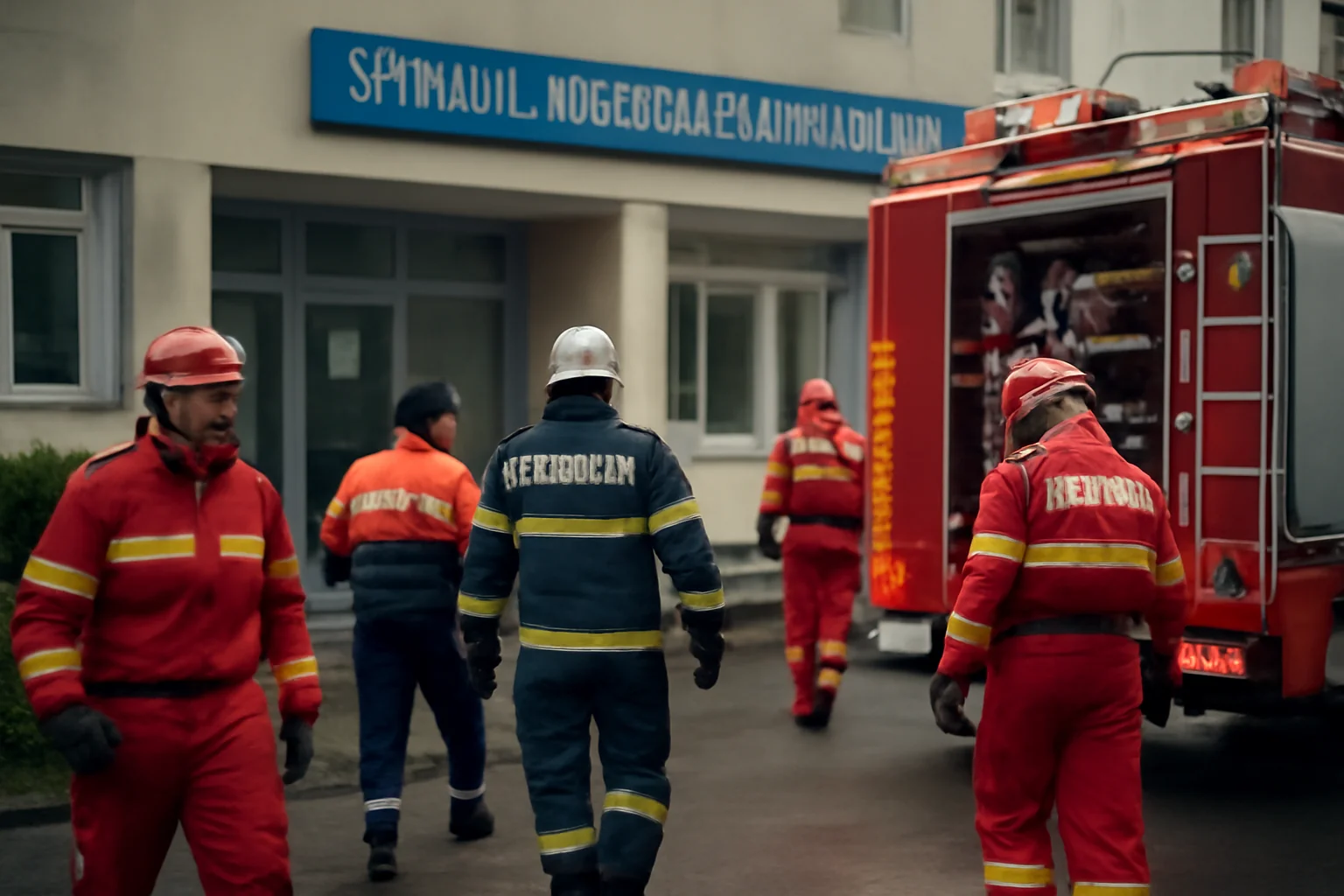 Intervenție de urgență a pompierilor la Spitalul Județean Piatra-Neamț, fără victime raportate