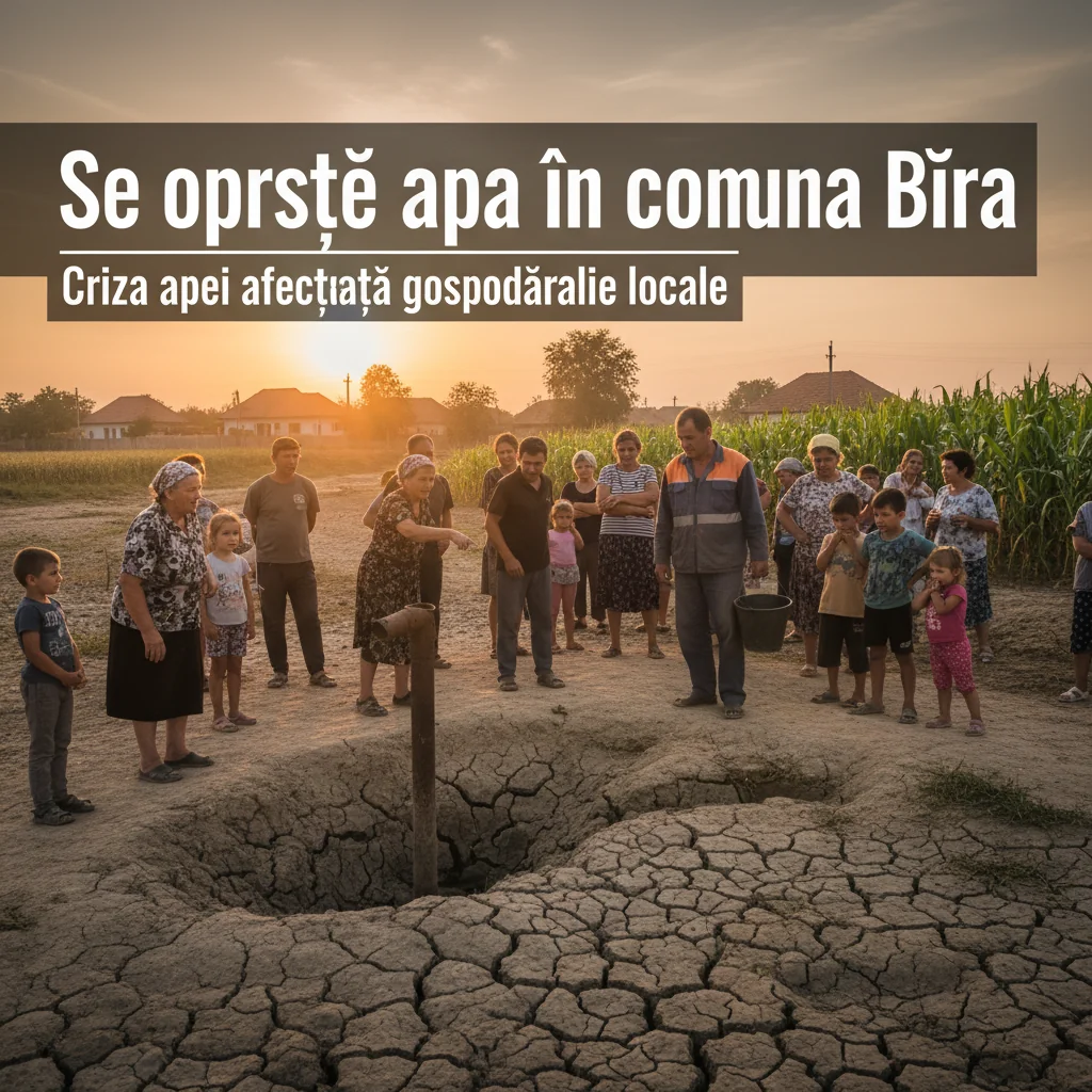Întrerupere apă în comuna Bîra