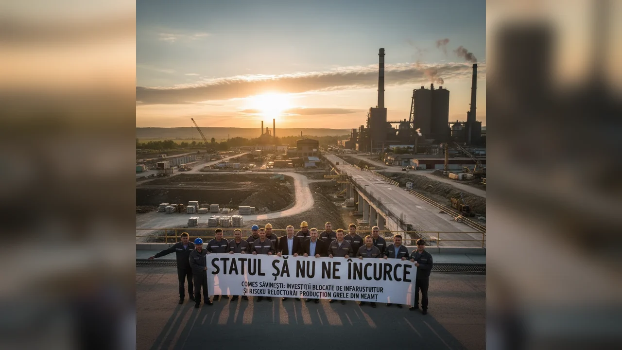 Investiții blocate de infrastructură deficitară și riscul mutării producției grele din Neamț