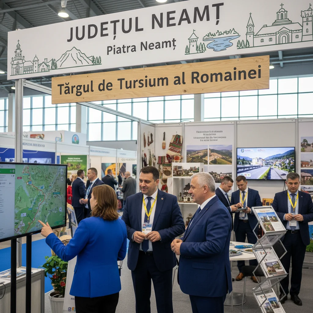 Județul Neamț își anunță prezența la Târgul de Turism al României, cu Piatra Neamț în delegație