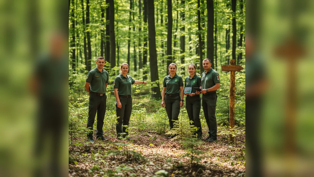 mai puține tăieri ilegale de pădure, suprafața fondului forestier este în creștere