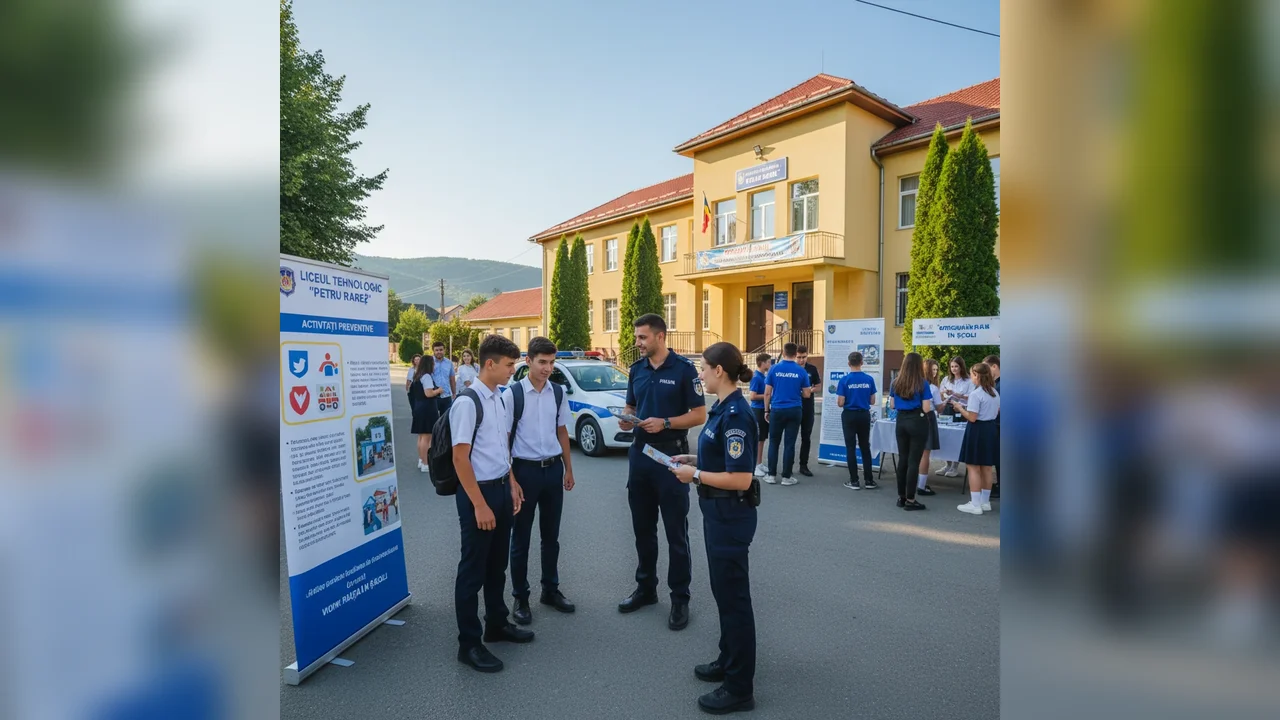 Măsuri preventive în școlile și zonele din jurul unităților de învățământ din Piatra-Neamț