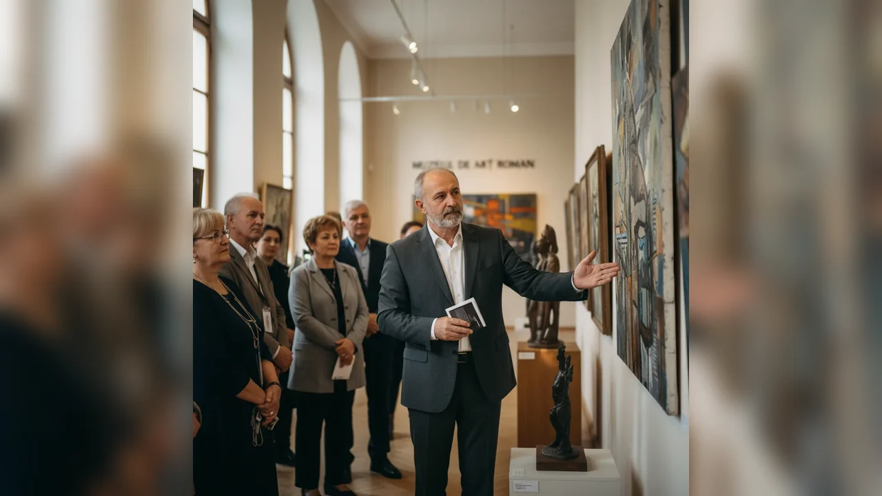 Mihai Olteanu deschide o expoziție captivantă la Roman
