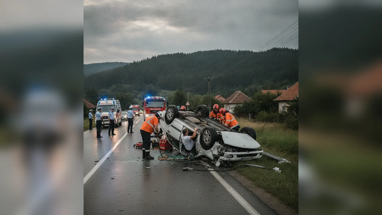 Minoră de un an accidentată la Bicaz-Chei; dosar pentru vătămare din culpă