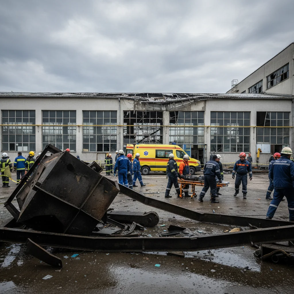 Muncitor rănit într-un accident de muncă la o uzină din Piatra-Neamț