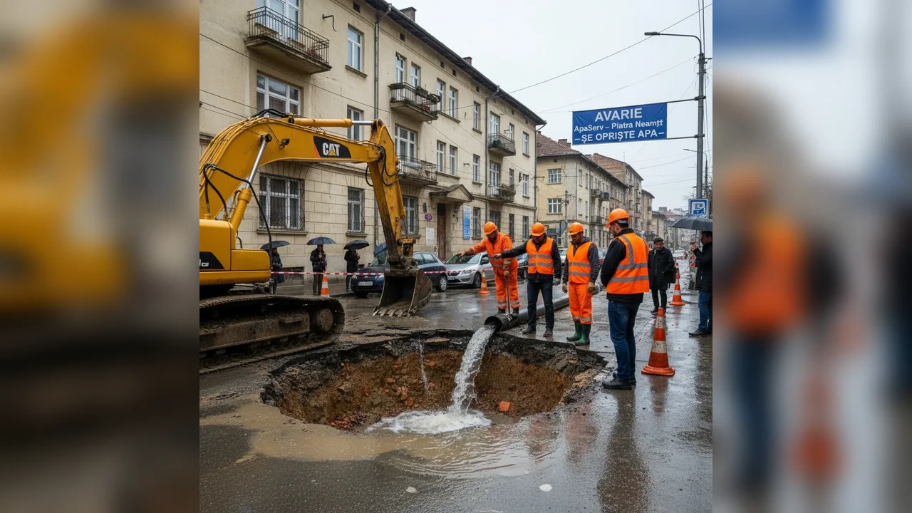 Neamț: apă potabilă doar pentru uz casnic – interzisă udarea gazonului și umplerea piscinelor