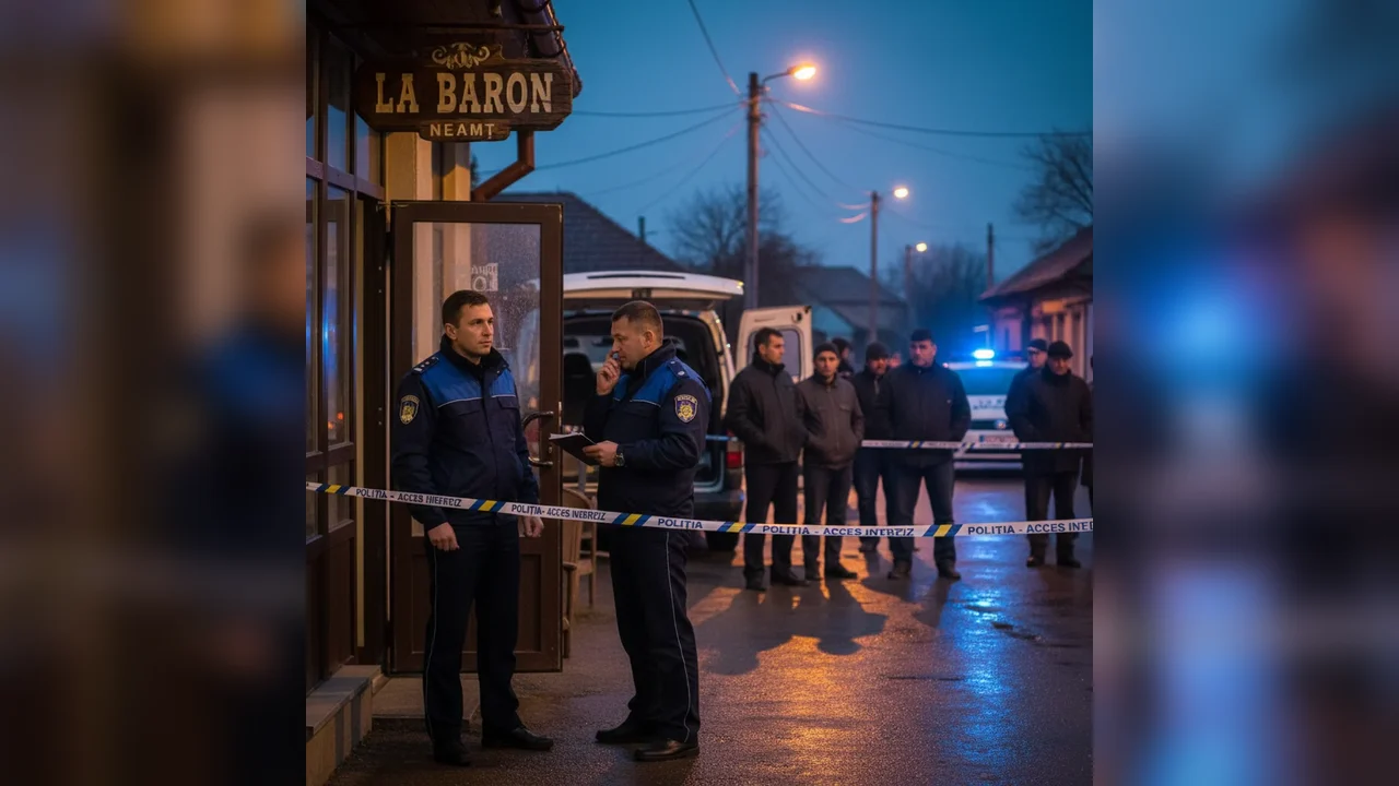 Neamț – Poliția anchetează decesul unui bărbat în timp ce se afla într-un local public