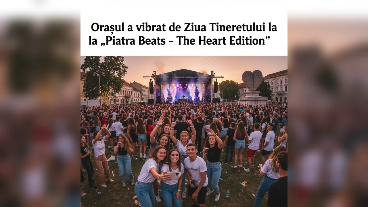 Piatra Neamț a vibrat de Ziua Tineretului cu Piatra Beats