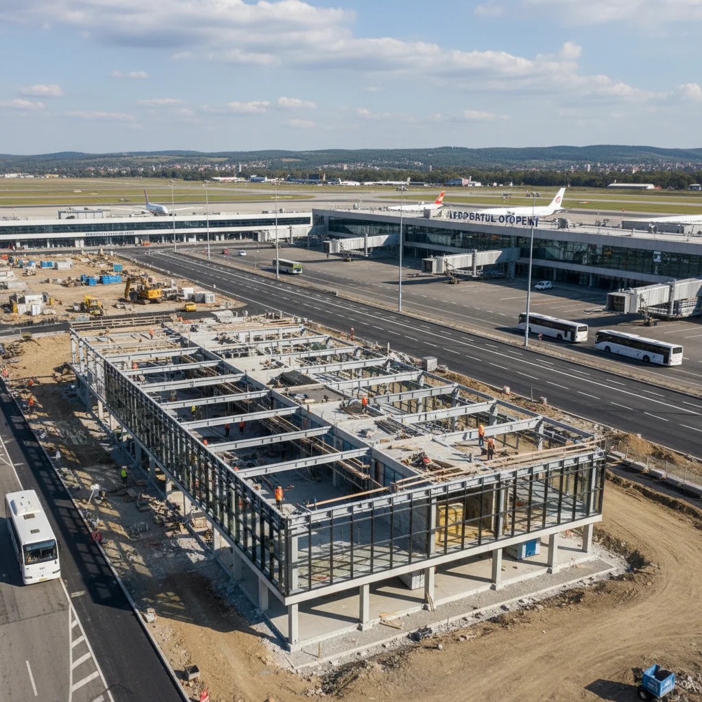 Piatra Neamț: pasagerii vor avea legături rutiere directe spre noua autogară de la Aeroportul Otopeni