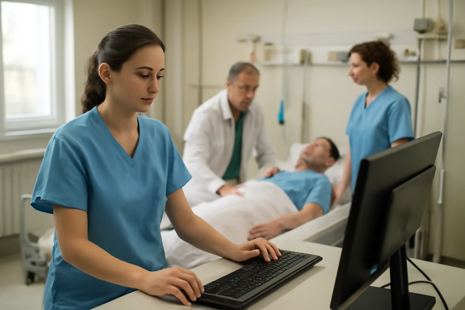 Piatra-Neamț: timp de intervenție monitorizat informatic la UPU pentru medicii chemați la urgențe